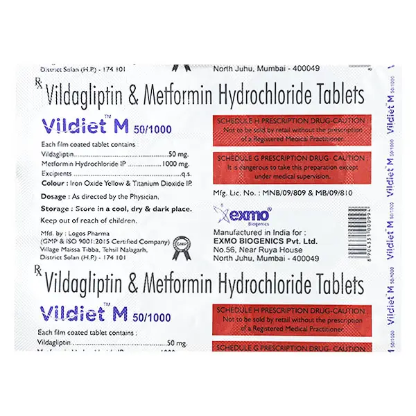 Vildee-M 1000 Tablet